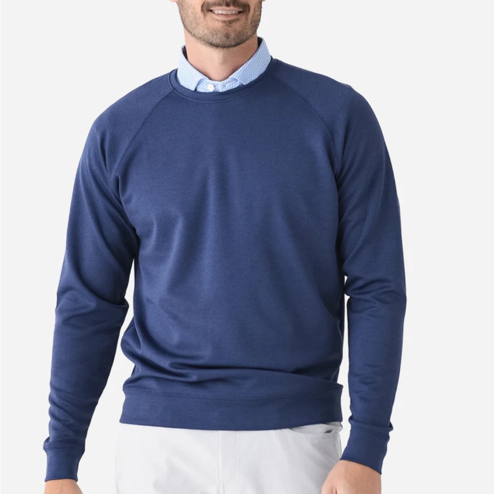 HOLDERNESS AND BOURNE | The Betts Pullover Crewneck Heathered Grey